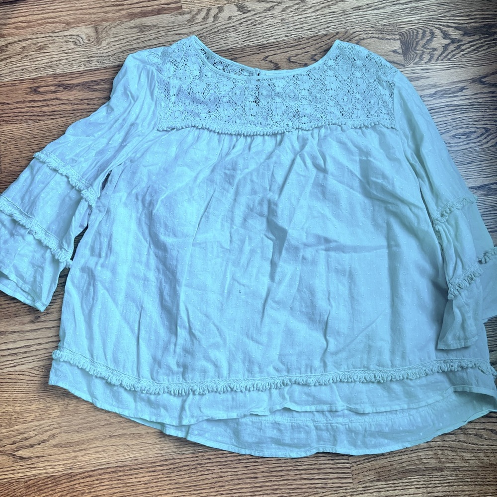 Crown and Ivy Peasant Top